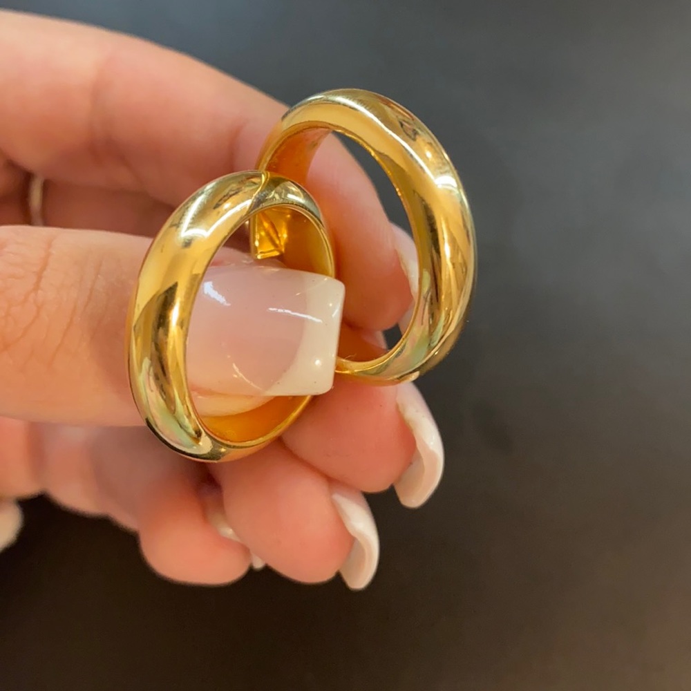 Gold Hoop Earrings